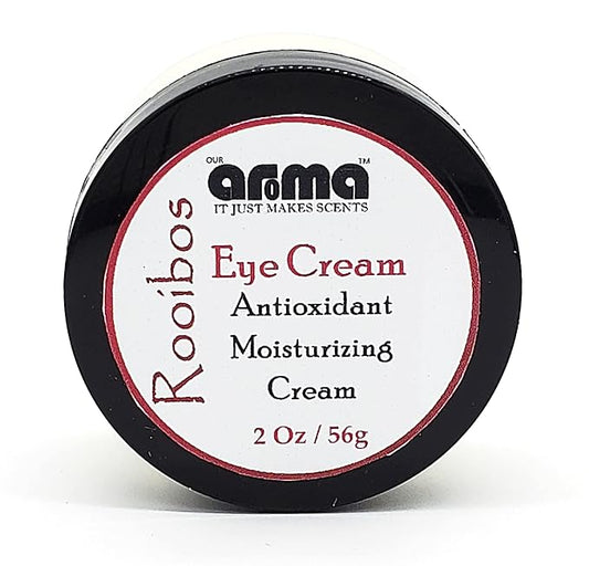 Rooibos Anti Aging Eye Cream | Natural, 100% Vegan & Cruelty Free | For Dark Circles, Puffy Eyes and Wrinkles | Dermatologist Tested Moisturizer for All Skin Types