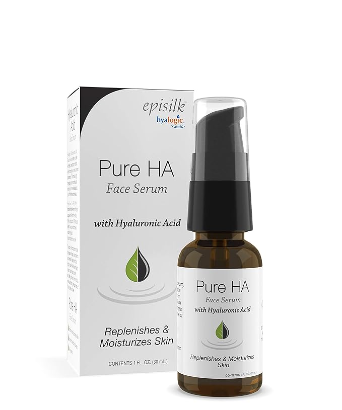 Hyalogic Episilk Pure HA Facial Serum - Face Serum with Hydrating Hyaluronic Acid - Moisturizing Skin Care to Soften & Hydrate the Skin - Non Greasy, Fragrance & Dye Free - 1oz