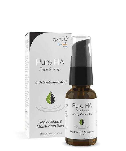 Hyalogic Episilk Pure HA Facial Serum - Face Serum with Hydrating Hyaluronic Acid - Moisturizing Skin Care to Soften & Hydrate the Skin - Non Greasy, Fragrance & Dye Free - 1oz