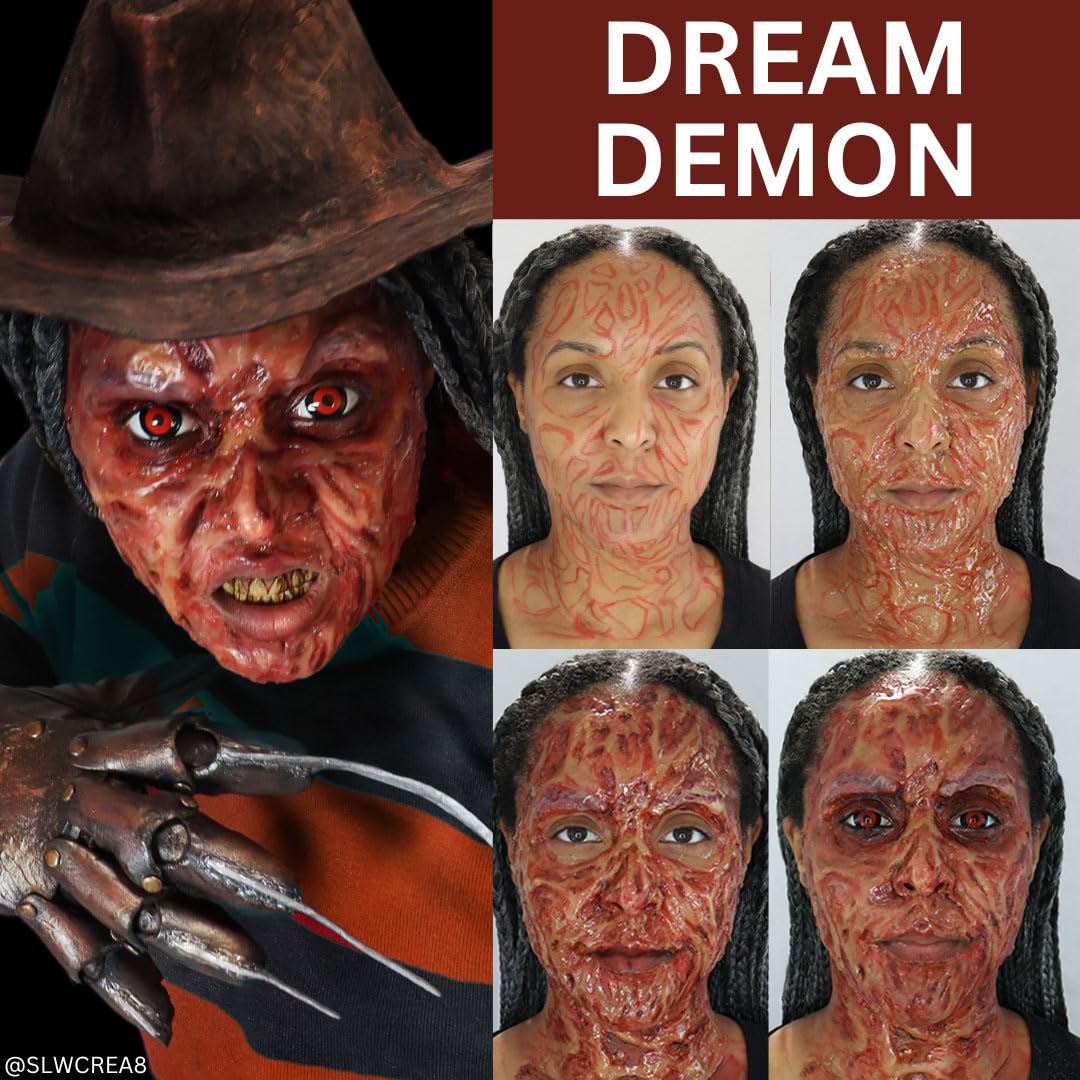 Mehron Makeup Premium Character Kits| Character Kits for Halloween & Cosplay| Made in the USA | Complete Kit Includes all Makeup, Tools, & Instructions on How to Create the Look | (Horror FX)