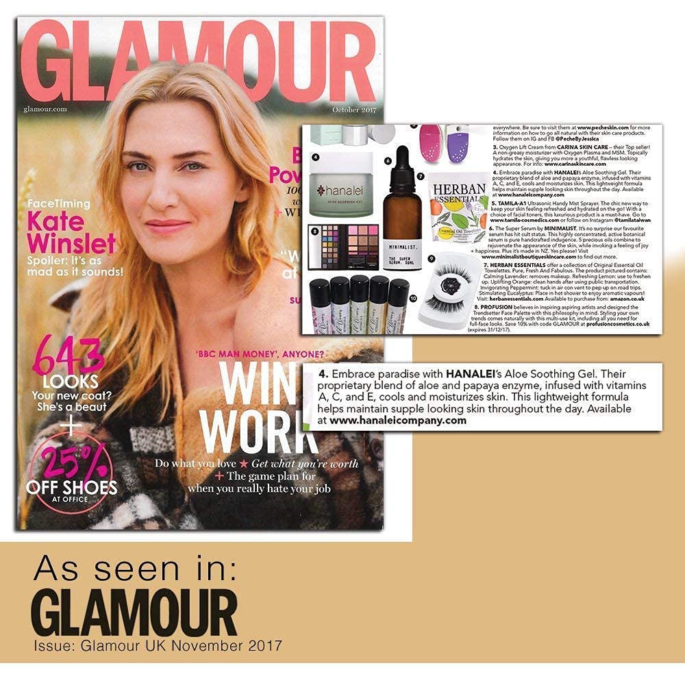 Hanalei Aloe Gel – Soothing After-Sun Care & Daily Moisturizer – Hydrating, Cooling Aloe Vera Gel for Face & Body – Cruelty-Free, Paraben-Free Skincare – Natural Moisturizer – Full Size - 100g