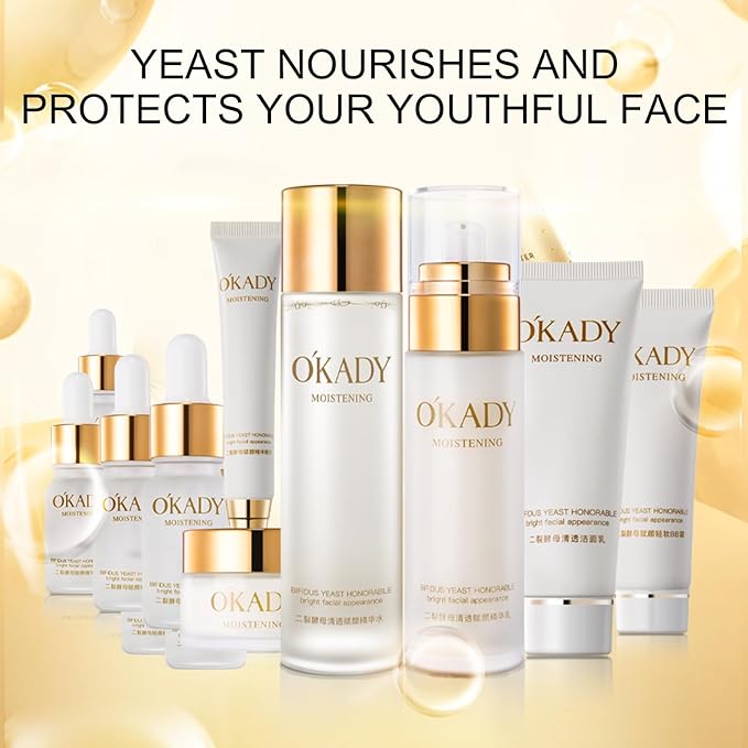 O'KADY Anti Aging Skin Care Sets Valentine's Day skincare gift set Gentle Facial Skin Care Sets & Kits for Wife Mom Women Girl Valentine's Day (12 Piece）