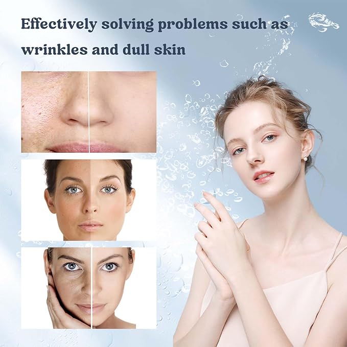 4 Pack Bio-Collagen Overnight Korean Face Mask-deep Hydrating Collagen Hydrogel Sheet Mask，Firming and Moisturizing，Korean Skincare,Anti Wrinkle Lifting Facial Mask Sheet for Glass Skin