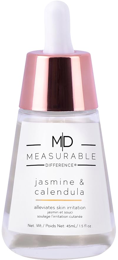 Jasmine + Calendula Sleeping Oil - Anti-Inflammatory Benefits - Soothes Dry, Dehydrated, Irritated Skin - Natural Antiseptic for Blemishes - Supports Collagen Production & Firmness - 1.5 fl oz (45 ml)