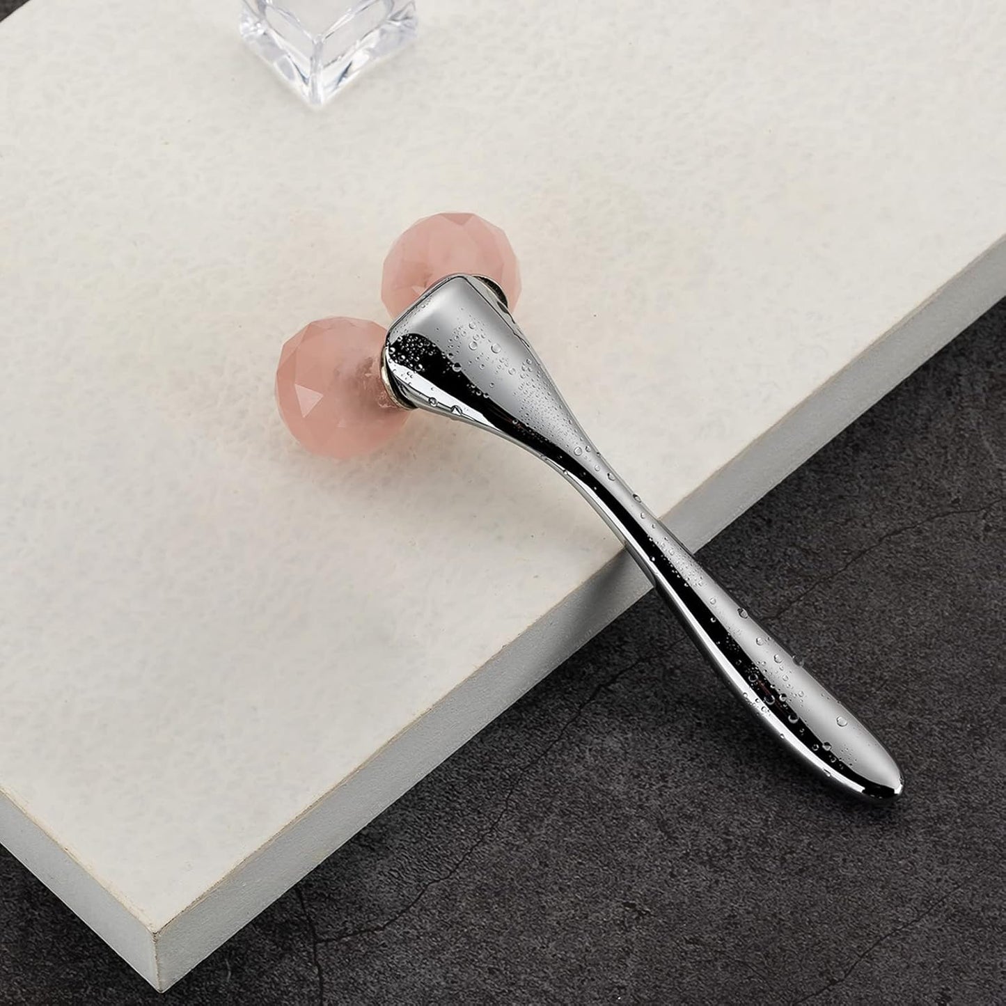 Tekson Faical Roller Massager, 3D Metal Face Massage Tool for Reduce Puffiness, Remove Eye Wrinkles, Face Lift, Increase Firmness, Anti-Aging, Skin Tightening