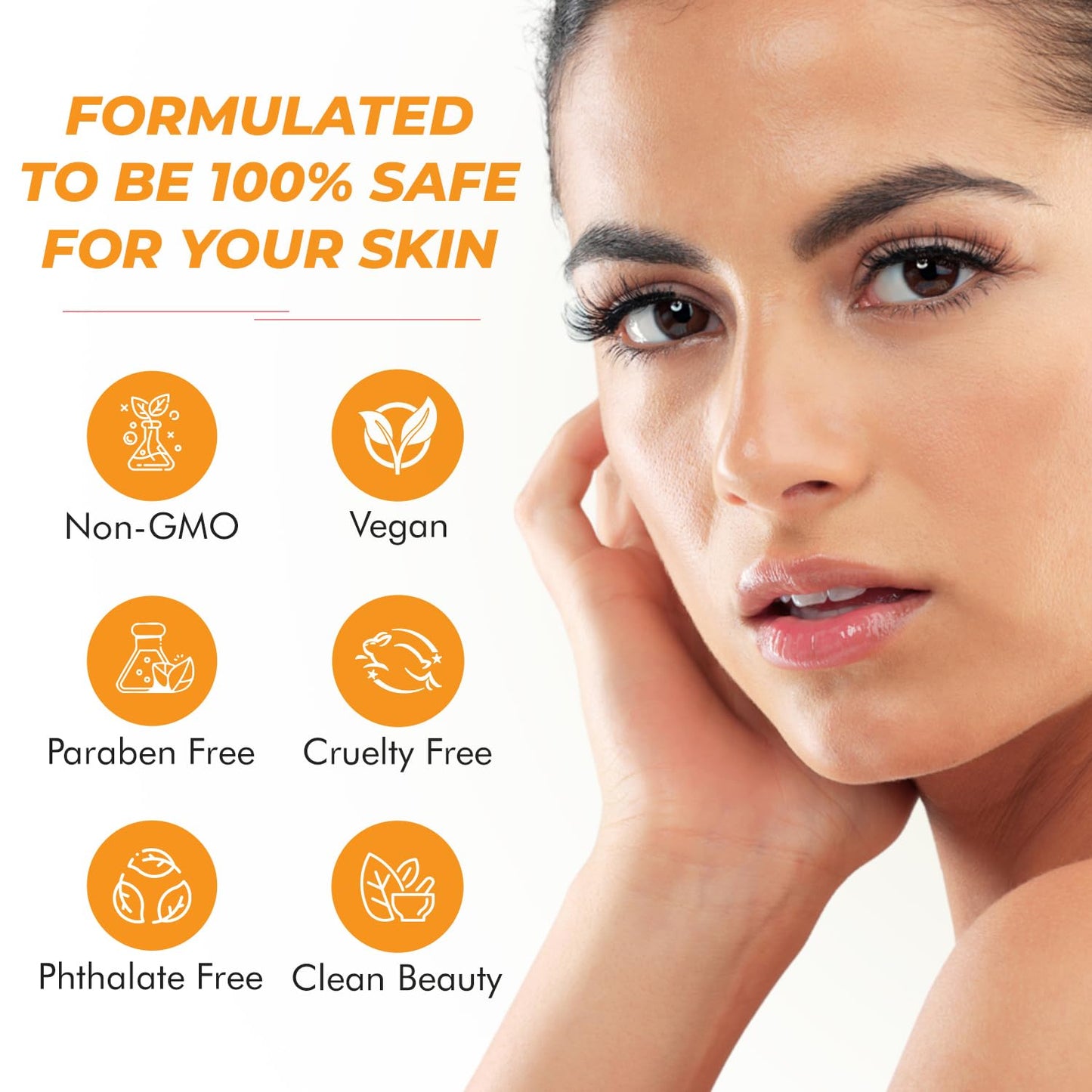 Vitamin C Facial Wipes - Dermatologist-Tested, Anti-Aging, Korean Skin Care, Hydrating & Brightening Face Wipes for Cleansing & Refreshing- Clean Formula, Vegan, 95% Natural- 1 Pack