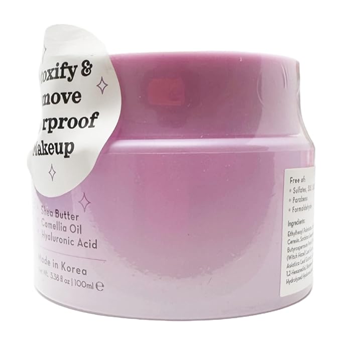 The Crème Shop Melt Away 3-In-1 Cleansing Balm - Klean Beauty Korean Skincare Cleanser