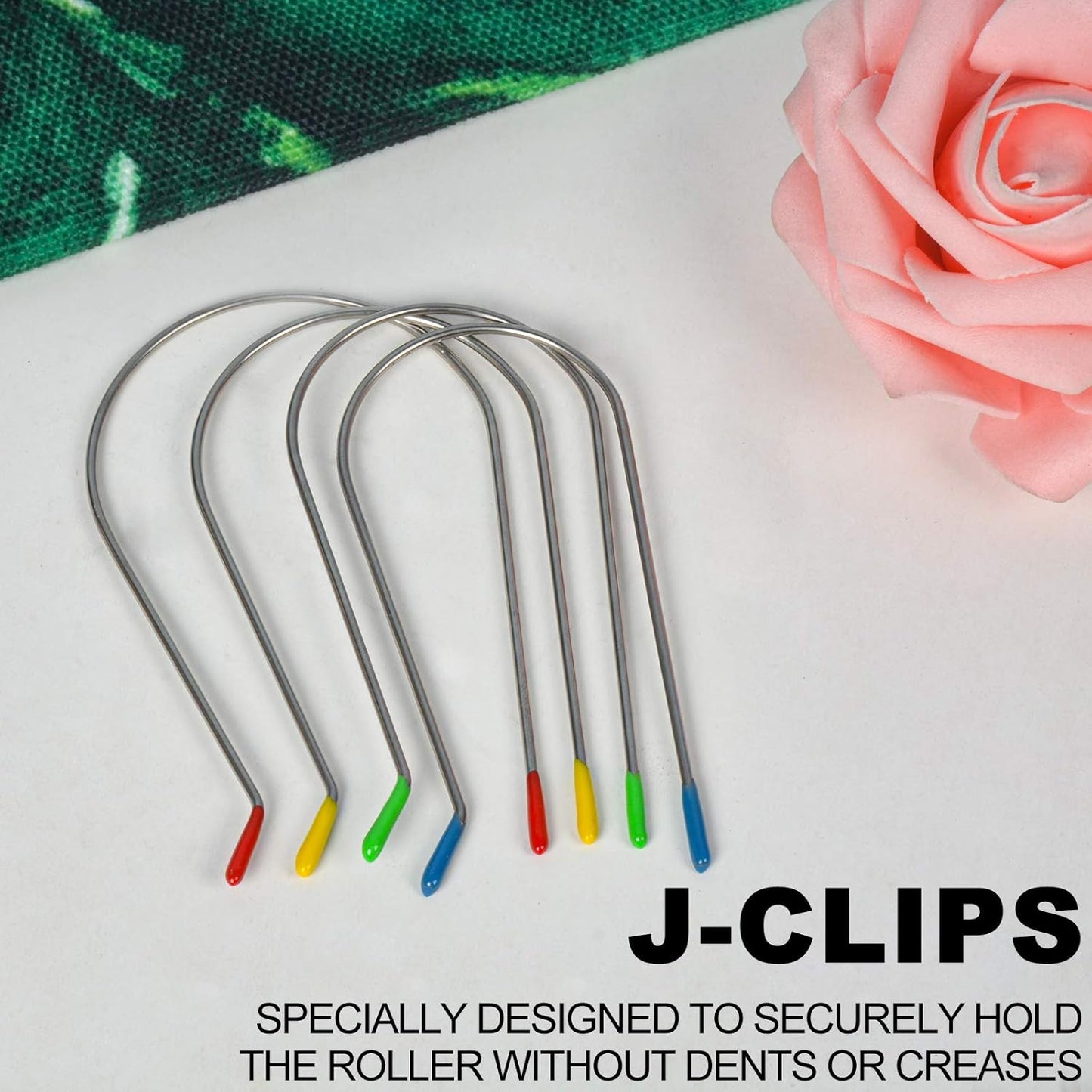 Hot Curler Clips Replacement Hot Roller Clips Rollers Securing Pins Fits 1.5 inch, 1.75 inch Hot Rollers Curlers