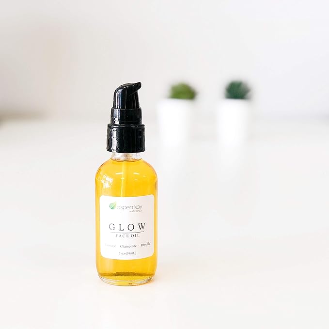 The Perfect Pair – Natural Face and Body Moisturizer for Sensitive Skin. (4 oz) & Turmeric and Rosehip Face Oil Glow (2 oz)