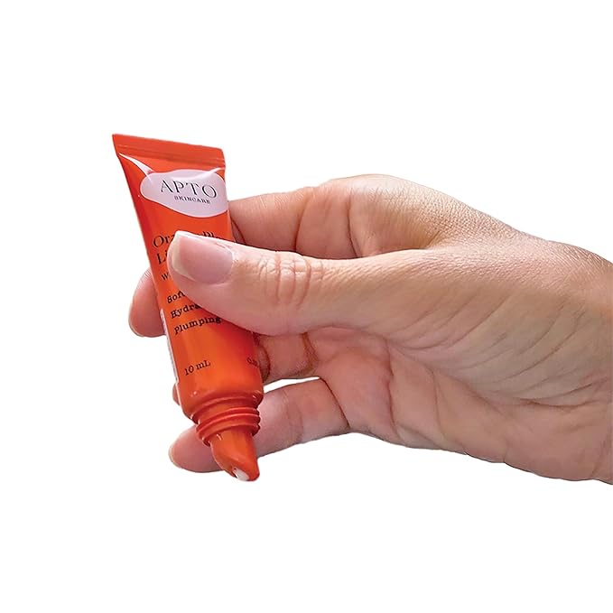 Orange Blossom Lip Balm w/Coconut Oil Trio: Pocket Lip Moisturizer for Dry, Chapped Lips, Set of 3, 0.33 fl. oz. Each