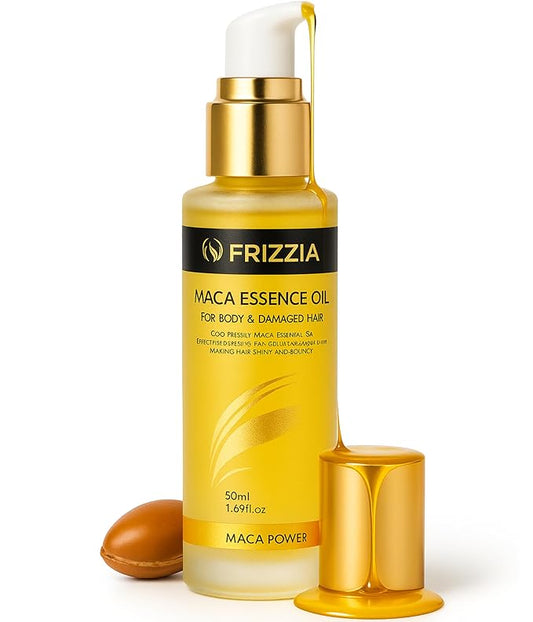 Argan Hair oil, Anti-Frizz & Shine Oil, Pure and Virgin, Repairing & Strengthening, Heat Protection & Deep Repair, Helps stimulate growth and strengthen damaged hair. Paraben free. 1.7 fl oz