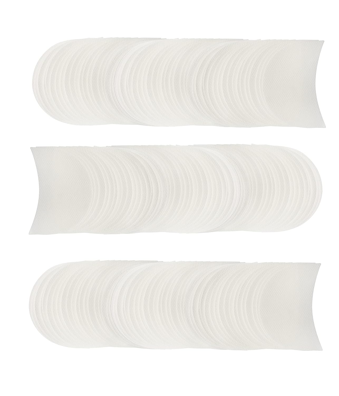 XUFAN 200PCS Eye Shadow Pad Stencil, Quick Make-Up Stencils，Eye Makeup Pads For Eye Makeup, Eyelashes, Eye Shadow, Eyelash Extensions，Lip Makeup（Lower Eye Shadow