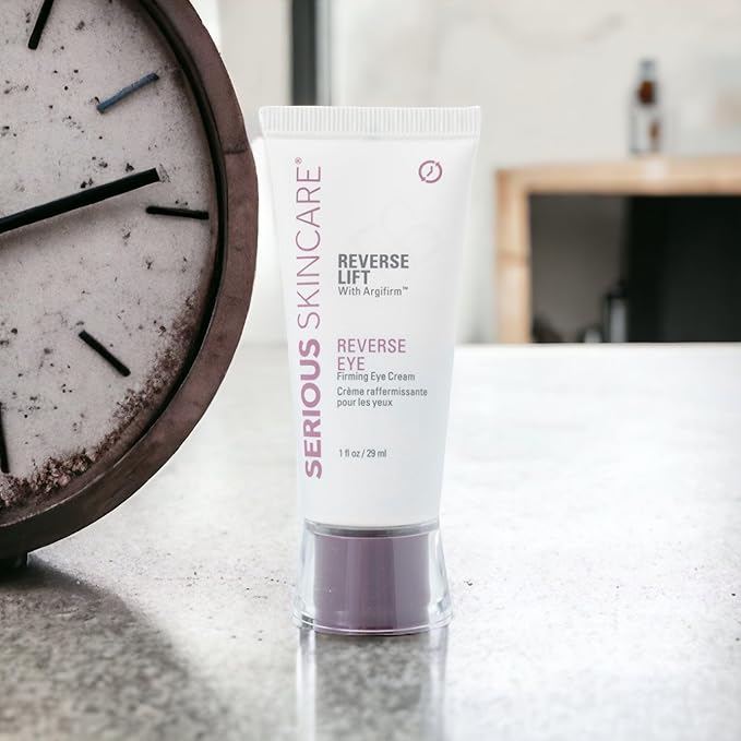 Serious Skincare - Reverse Lift Eye Cream Moisturizer with Peptides - Skin Firming Wrinkle Formula - Temporarily Lift & Firm Eye Lids and Eye Area – Women, Men - 1 Fl. Oz.
