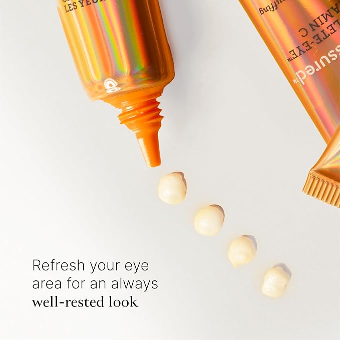 Bliss Get It Bright Duo - Bright Idea Vitamin C Moisturizer and Rest Assured Eye Cream - Brighten & Hydrate - Vegan, Clean, Cruelty-Free Skincare