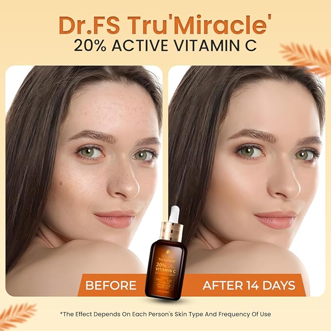 Antioxidants rich 20% Vitamin C Serum for Face with Glycolic Acid and Hyaluronic Acid -RED light therapy serum Boosts Collagen production, Fades Dark Spots, ANTI-AGING, nighttime use (9 serum in 1)