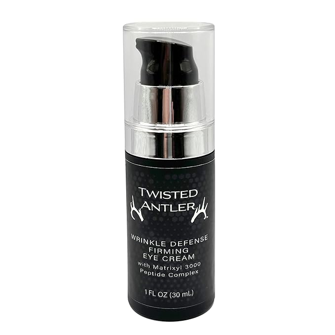 Wrinkle Defense Firming Eye Cream - Anti-aging Eye Cream with Matrixyl 3000 peptides, Hyaluronic Acid, Vitamin C & E, 30+ Plant Extracts - 1oz USA