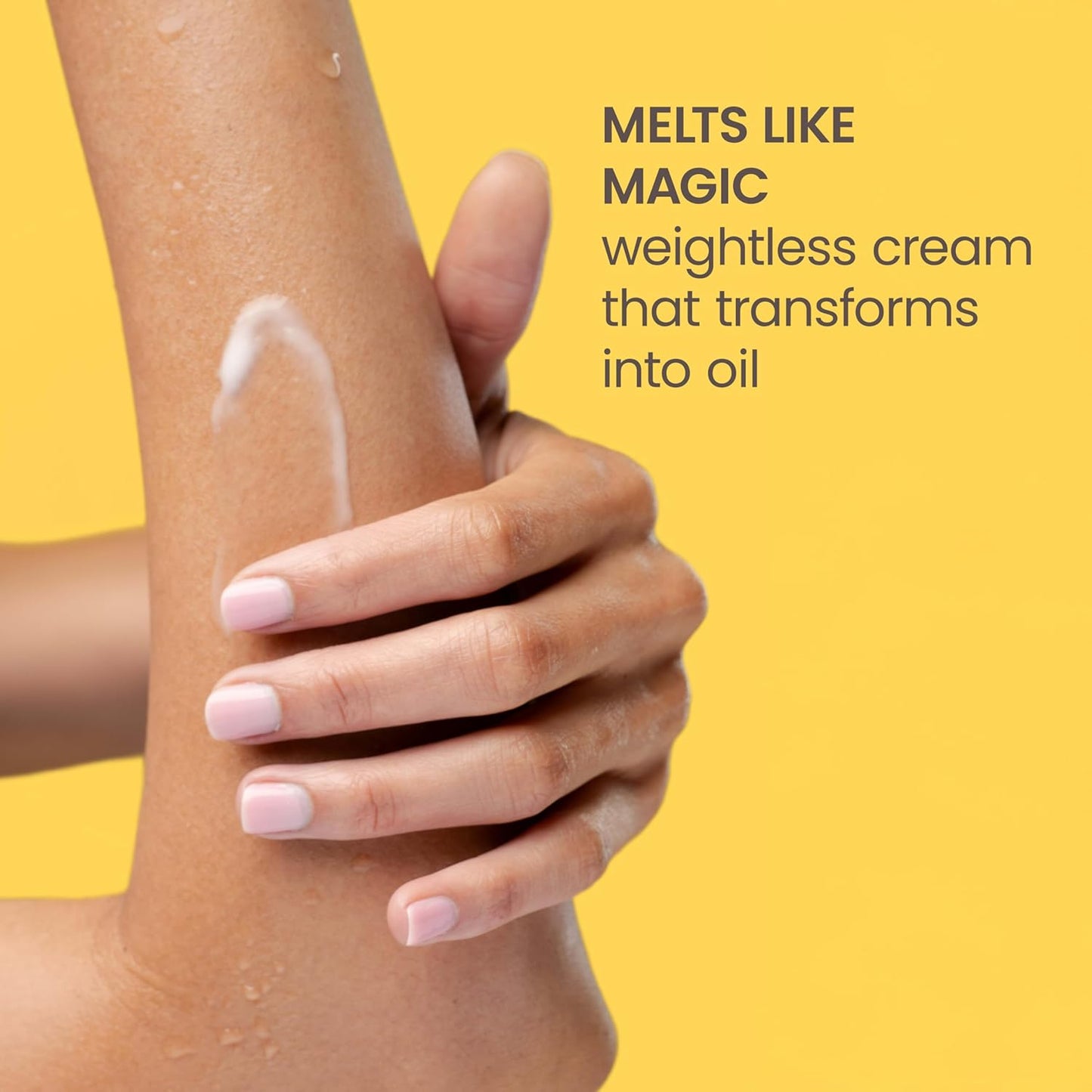 Burt's Bees Christmas Gifts, Boosted Body Moisturizing Melt With a Ceramide, Niacinamide and Peptide Complex, Intense Skin Hydration, Cream-to-Oil Body Lotion, Tropical Scented, 4 oz. Tube