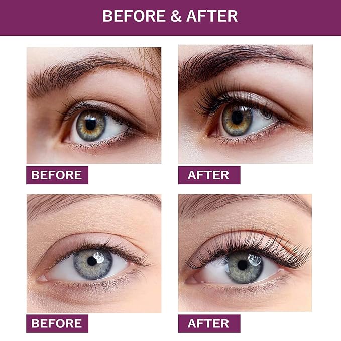 Lash Serum 5ML for Eyelash Growth - Premium Formula for Longer, Fuller, and Thicker Lashes - Unleash the Power of Nature for Mesmerizing Results