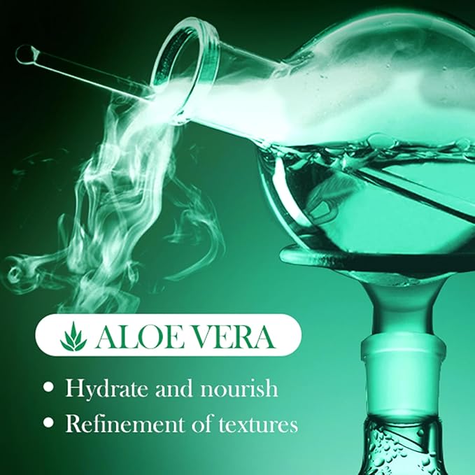 YP 10 Pairs Aloe Vera Under Eye Patches and Moisturizing Lip Mask Set - 10 Pcs Aloe Vera Under Eye Patches, Refines Eye mask Lines Essence for Women Gifts