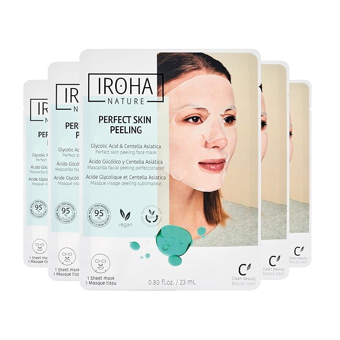Glycolic Acid Skincare Mask - Pack of 5 Pieces