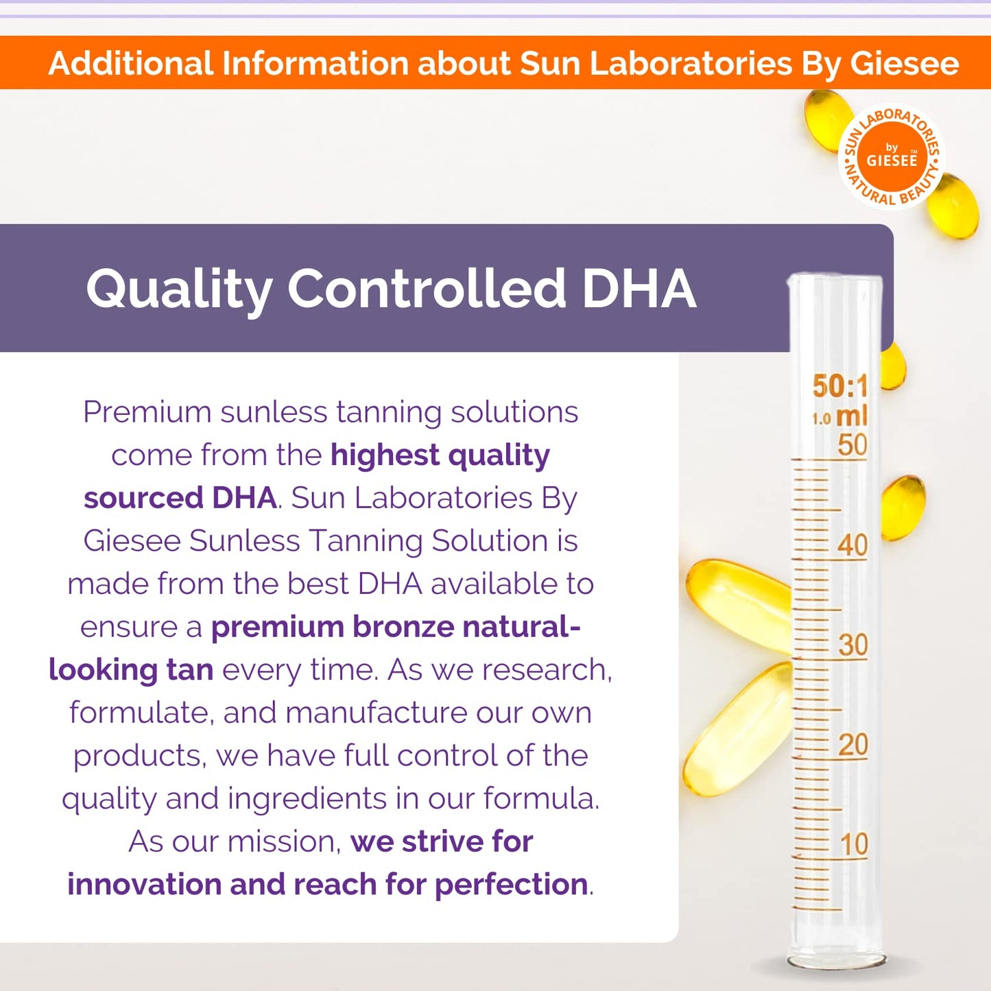 Sun Laboratories Self-Tanner, 8 Oz | Overnight Spray Tan Solution, Bronzer for Body and Face - Fake Tanning Solution (Packaging May Very)