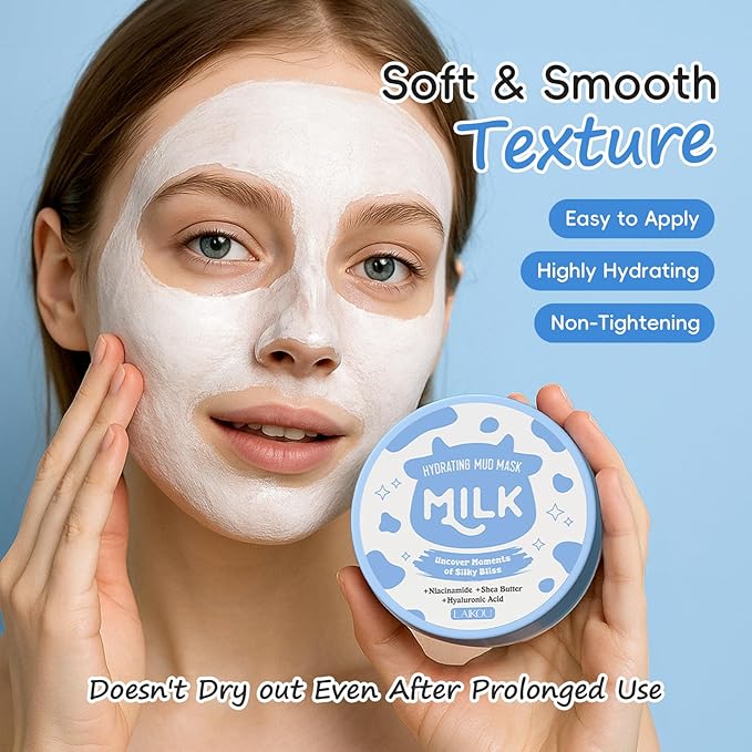 Milk Skincare For Girls 10-12, Milk Extract Set Skin Care For Teens 10-12, Skin Care For Kids Travel Size Set For Daily Use, Hydrating, Gentle, Natural, Moisturizing, Skin Care For Kids 8-9