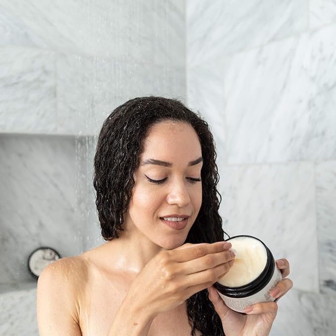 Soapbox Deep Conditioner, Hydrating & Rejuvenating Coconut Oil Treatment for Natural, Curly, Dry or Damaged Hair, Vegan Conditioner Harsh Sulfate, Paraben & Cruelty & Silicone Free, 12 Fl Oz