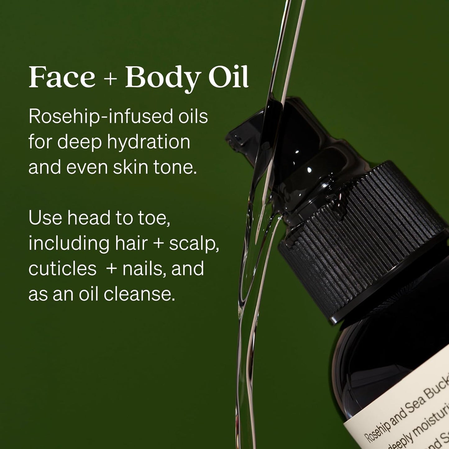 Loved01 Face & Body Oil, John Legend Skincare, Daily Hydration, Lightweight & Non-Greasy Formula with Vitamin E & A, Serum for Scars & Stretchmarks, 2-Pack (3.4 oz each)