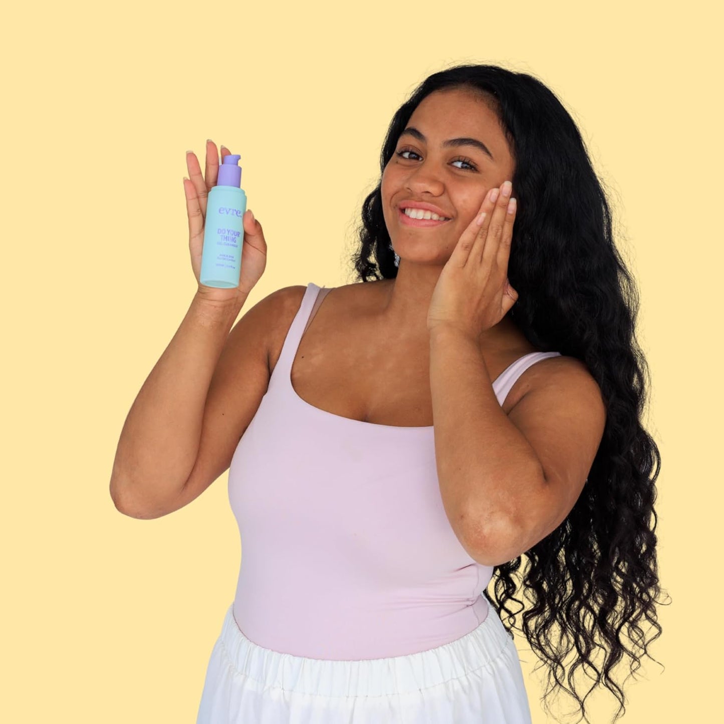 Evre Do Your Thing AHA & BHA Teen Gel Acne Face Wash, 3.4 FL Oz, Oil Control Face Cleanser with Niacinamide & Salicylic Acid, Blemish Control