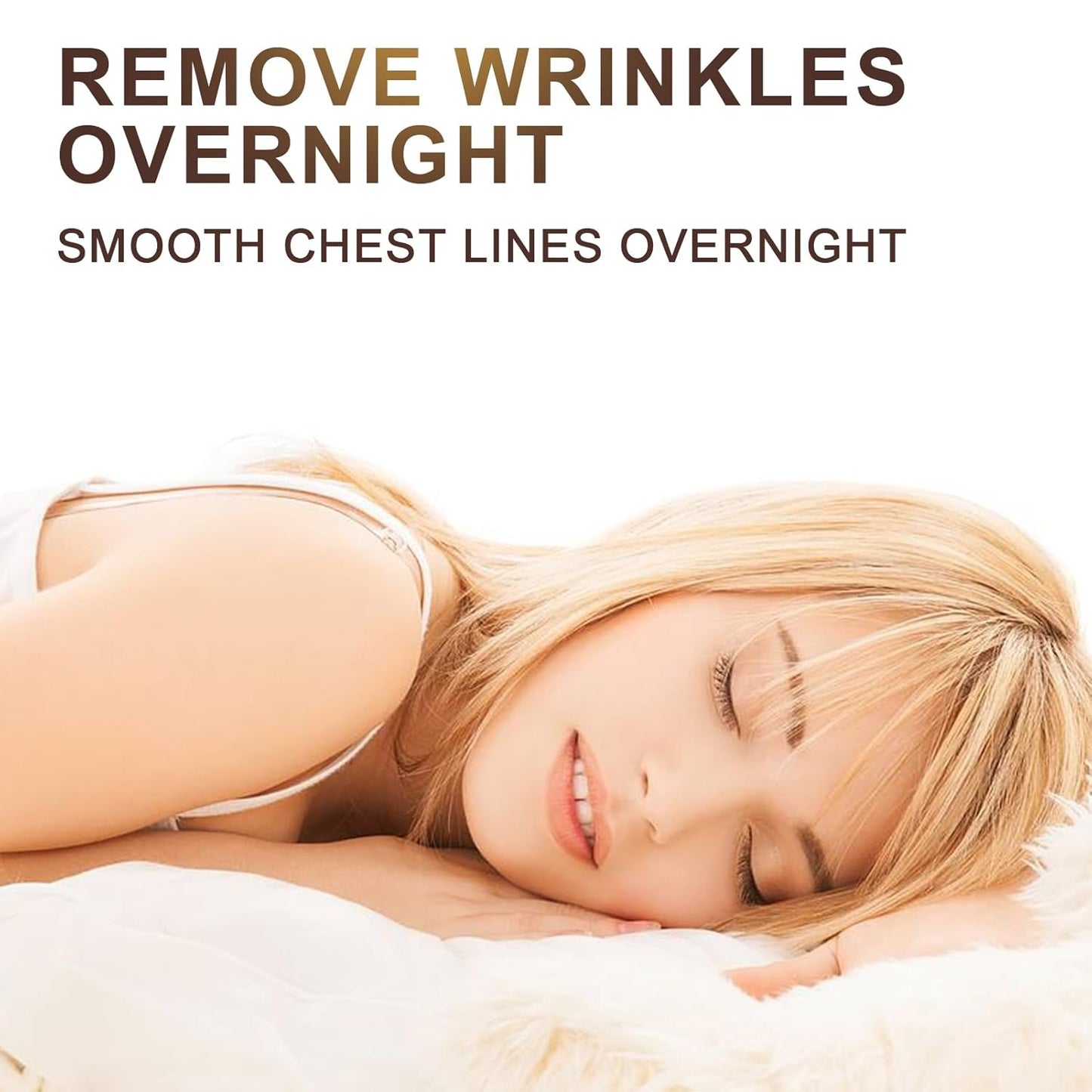 4 Pcs Silicone Chest Wrinkle Patches, Extra Large Reusable Anti-Aging Pads, Chest Patch for Deep Fine Line & Wrinkle Treatment, Overnight Medical Grade Wrinkle Pad for Women, Skin Hydration