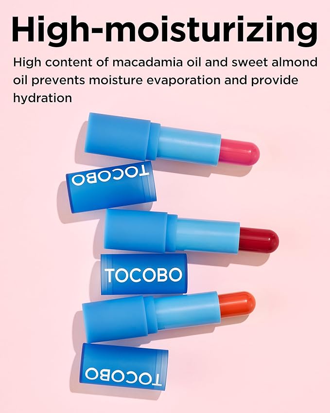 [TOCOBO] Powder Cream Lip Balm 031 Rose Burn 0.67 oz / 19g | Soft Matte Velvet Type Vegan Lip Balm & Creamy Powder Texture without Exfoliation, mother's day