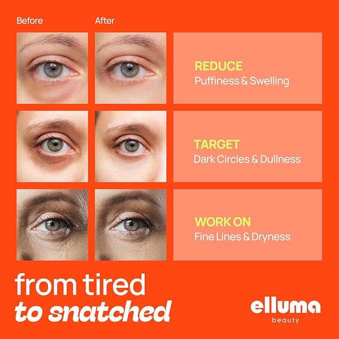 Under Eye Patches – 24 Hydrogel Pads: Energizing & Restoring Sets Caffeine with and Chamomile