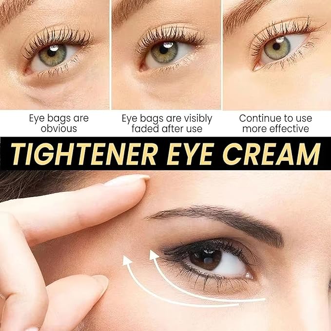 West Month Firming Eye Cream, Moisturizing Hydrating Eye Cream Area Anti Aging Fine Lines for Dark Circles, Crow's Feet, Moisturizing Skin, Reduces Eye Bags