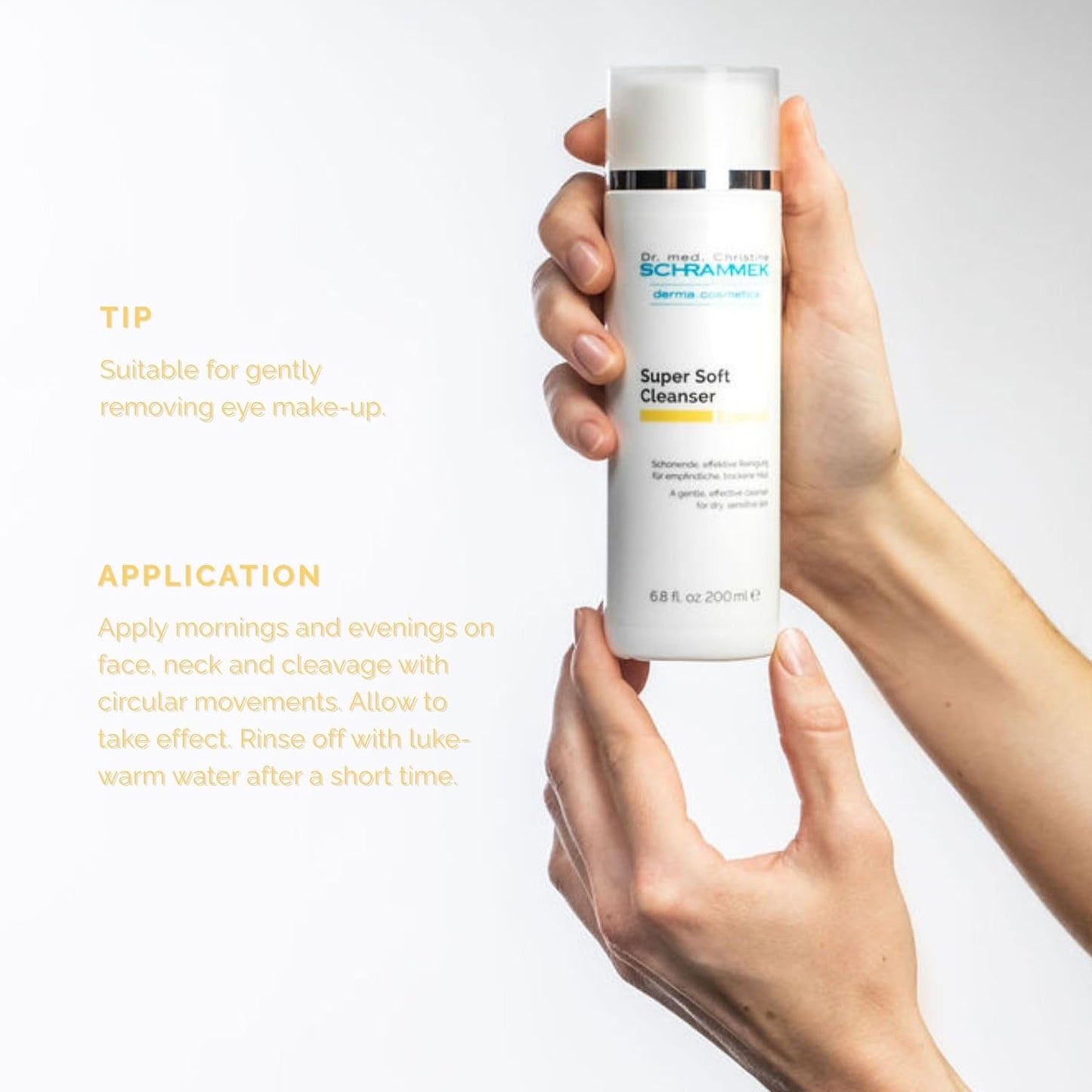 Gentle, Effective Make-Up Removal for Dry & Sensitive Skin - Natural Ingredients - No Parabens - Face Cleanser - Face Wash - Skin Care - Dr. Schrammek