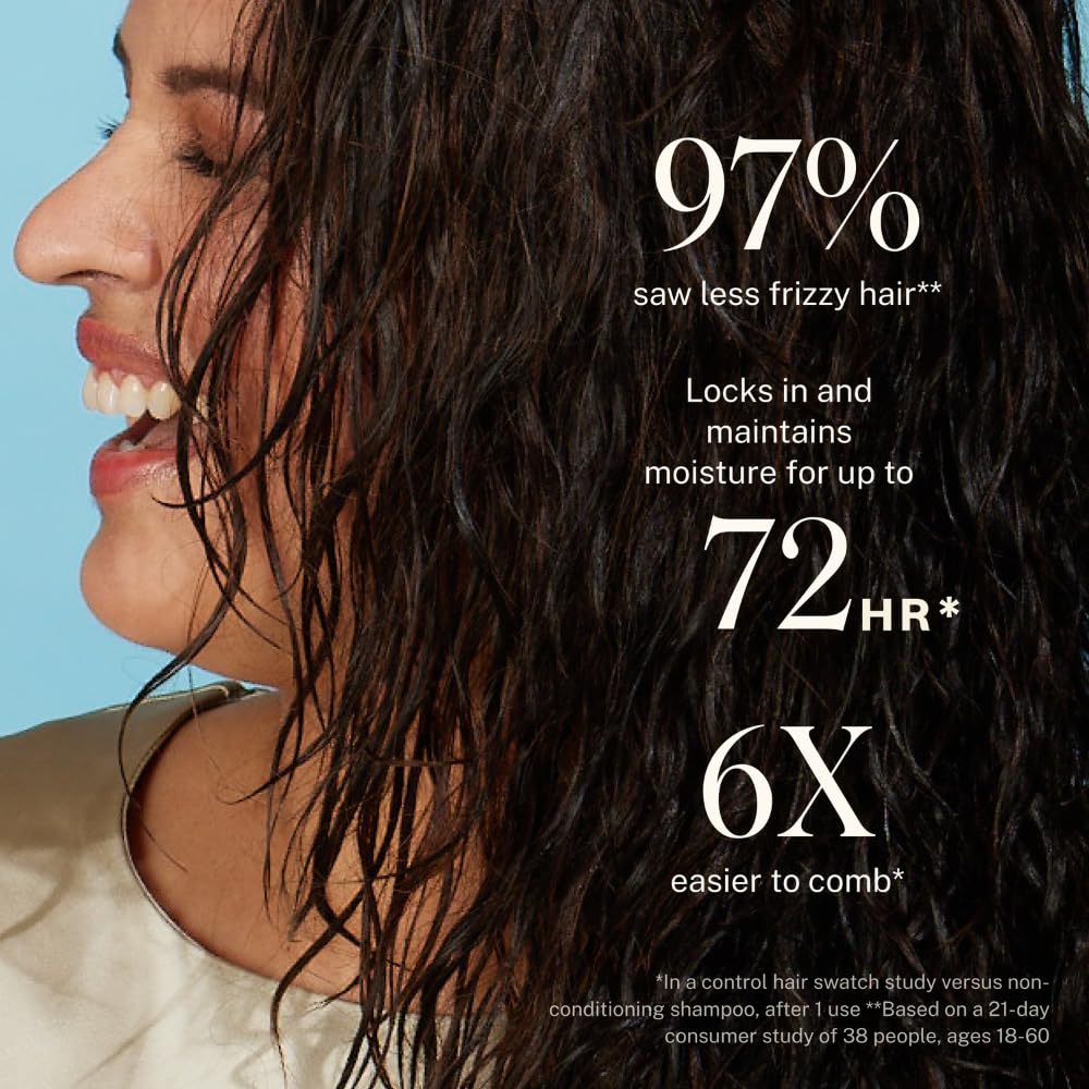 JVN Complete Leave-In Conditioning Mist, 2 Fl Oz, Travel Size, Frizz Fighting Moisture Multiplier, Detangler, UV and Heat Protection Spray, Hair Care for Women and Men, Silicone Free