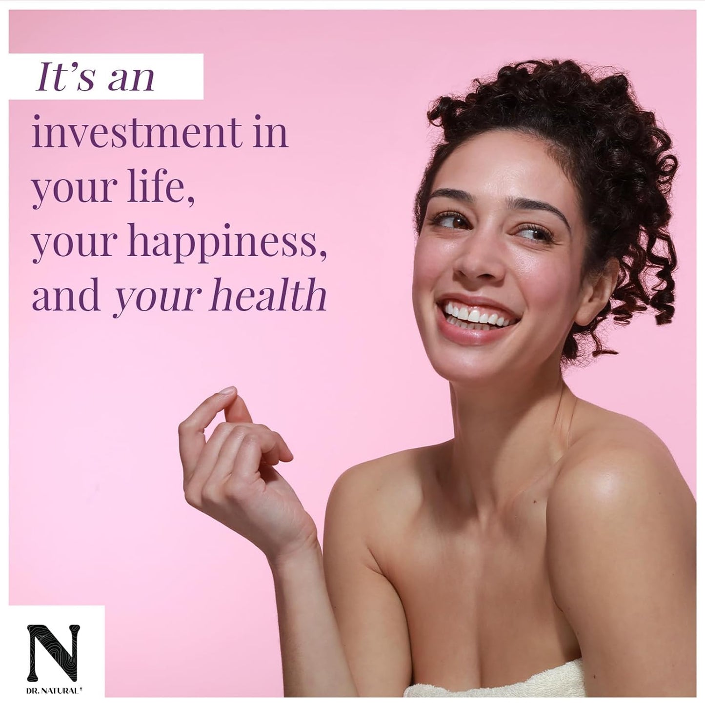 Dr. Natural Activated Charcoal Liquid Soap - Anti Acne and Blemishes - Deep Cleansing Body Wash - Gentle Body Soap for Clear Skin - Lavender - 32 oz..