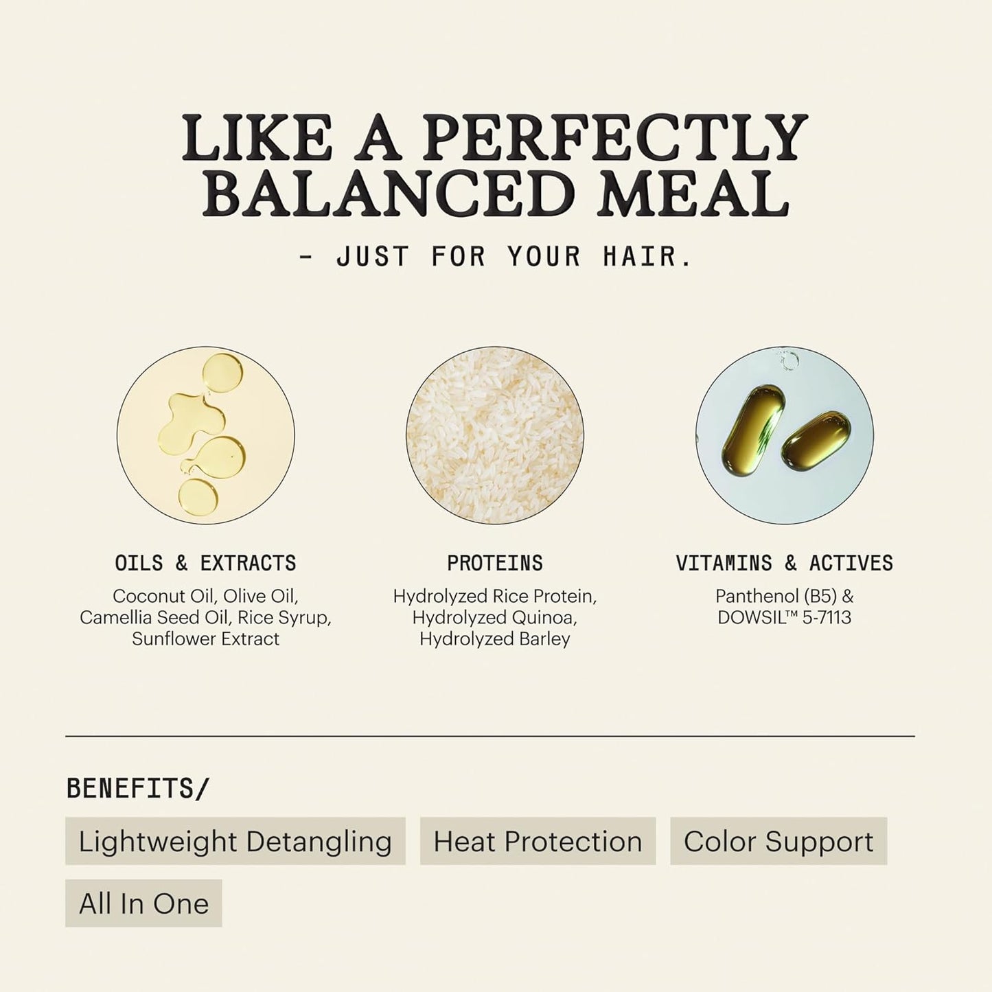 REMILIA Rice & Shine Leave-In Conditioner Spray for Frizzy Hair – Lightweight Rice Protein Hair Mist – Heat Protectant up to 450°F, Detangling & Softening, Vegan & Color-Safe – Made in USA 6.7 fl oz