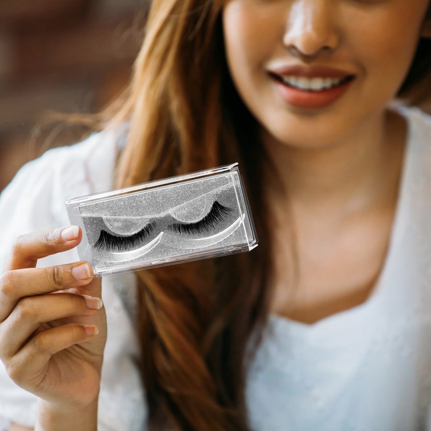 Rocutus Empty Lash Boxes for False Eyelashes - 30 Pack Lash Cases, Customizable Eyelash Packaging, Bulk Lash Storage Containers, Lash Box Packaging, Premium Display & Protection (Silver)