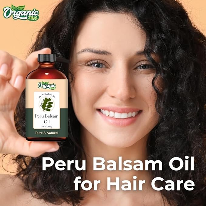 Peru Balsam (Myroxylon Balsamum) Oil | Pure & Natural Essential Oil for Aroma, Diffuser, Haircare & Skincare - 118ml/3.99fl oz