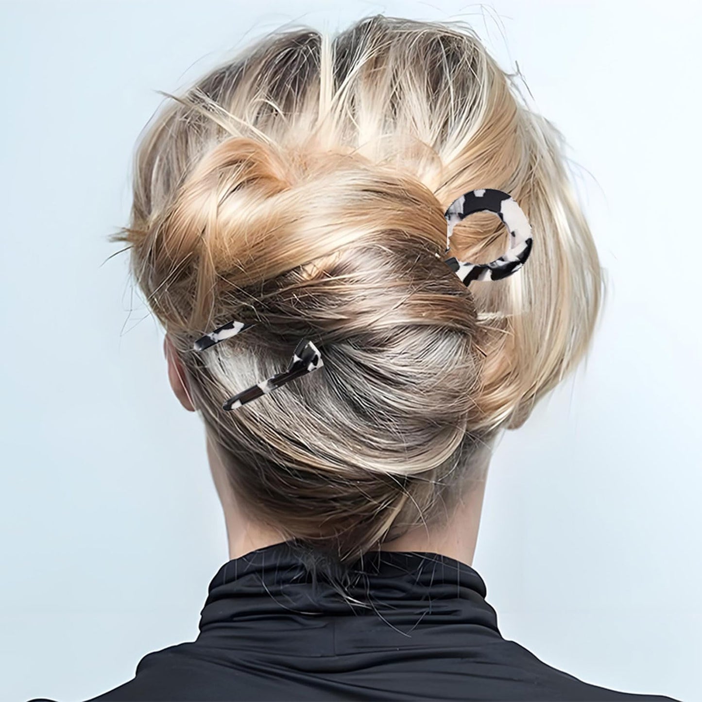 Prestiges French Hair Pin,Multi-colored French Hairpins,Elegant Prestiges Hair Pins for Women New Hair Accessories,Suitable for All Hair Types