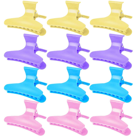 Ondder Hair Clips - Butterfly Clamps Claws for Salon Pro Cutting, Coloring, and Styling - Hair Accessories for Women