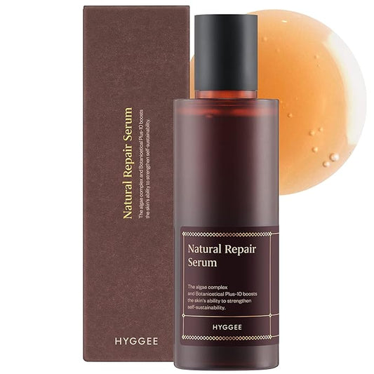 Natural Repair Serum - Hydrating & Nourishing Face Serum with Ginseng Extract - Antioxidant & Rejuvenating - Highly Concentrated Formula for Night Treatment - Skin Irritation Free, 4.05 fl.oz.