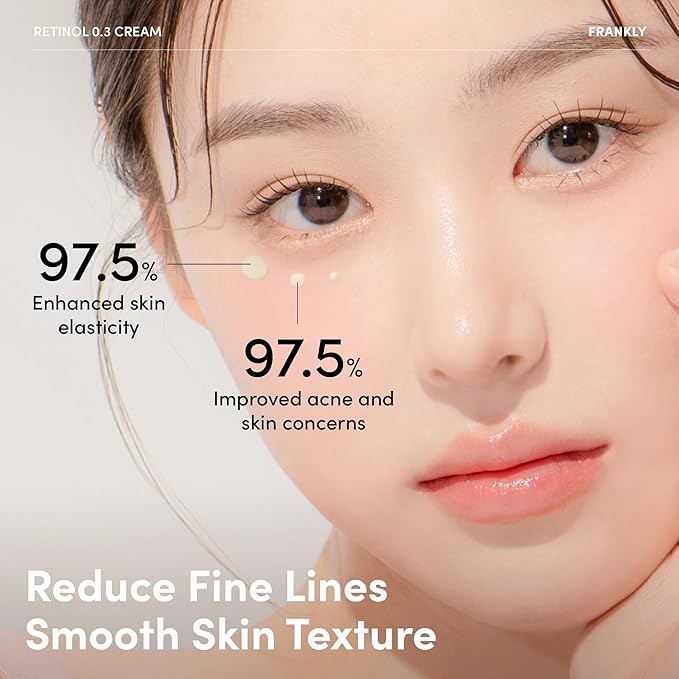 FRANKLY Skin Repair Duo: Retinol 0.3 Cream & Butter So Much Cream | Anti-Aging & Skin Turnover | Deep Moisturization | Vegan Butter, Jojoba Oil | Vegan & Curelty-Free | Korean Skincare Set