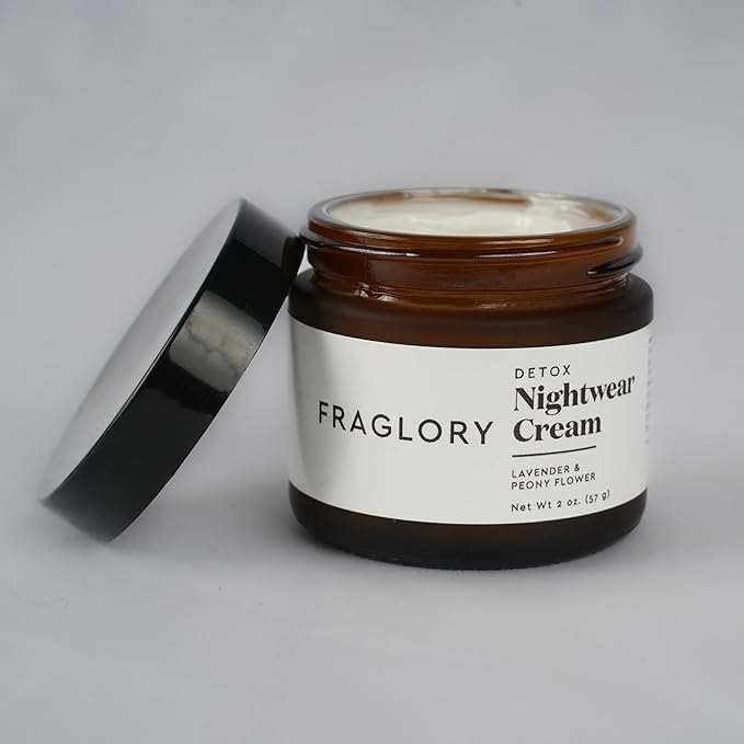 Nourish and Rejuvenate Your Skin with our Detox Nightwear Cream and Moisturizing Face Cream Duo - 2oz Each for Optimal Hydration and Skin Renewal.
