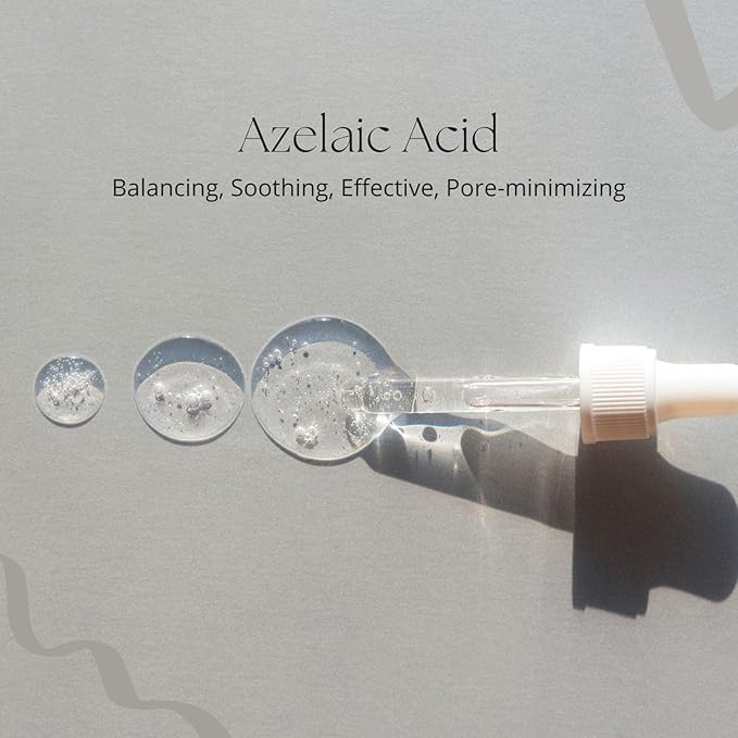 14% Azelaic Acid Serum 120ml for Advanced Acne Treatment, Redness Relief, Skin Soothing, Pore Care, and Daily Protection - 2 fl oz/60 ml*2