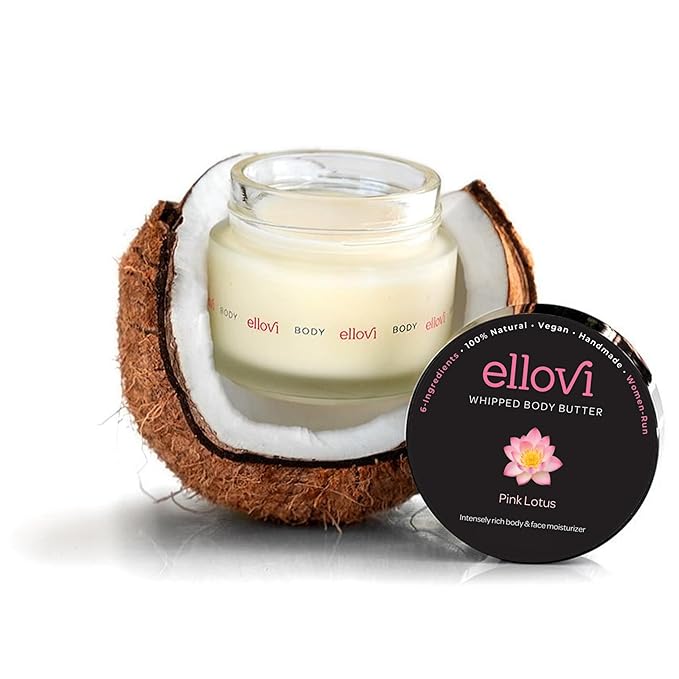 Beach Day Bundle | Vanilla Lip Butter & Pink Lotus Whipped Body Butter | All-Natural, Vegan Skincare for Sun-Kissed Hydration & Soft Skin | 6 Pure Ingredients