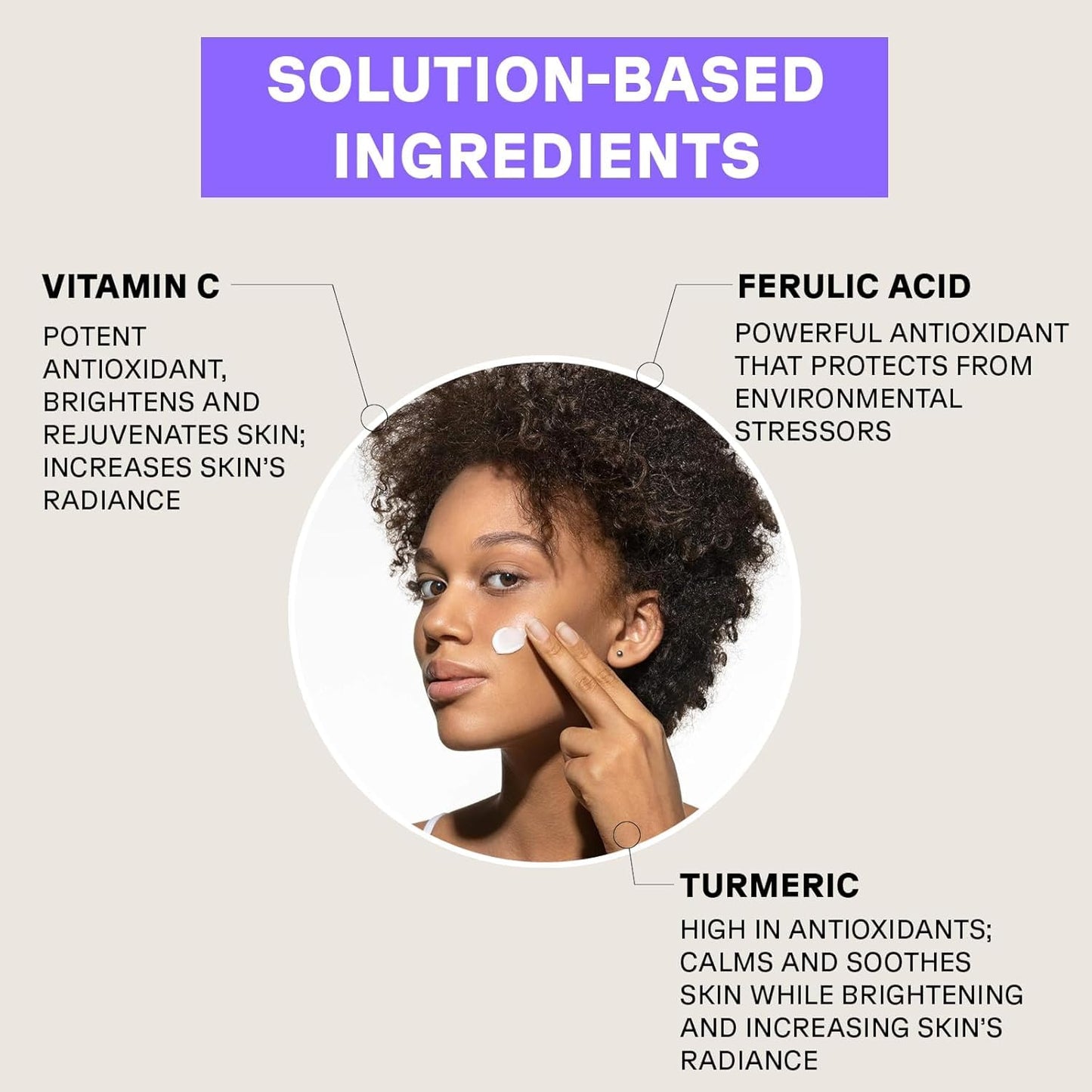 Acure Radically Rejuvenating SPF 30 Day Cream - Face Moisturizer with SPF 30 & Vitamin C, Anti Aging Sunscreen, Hydrating Face Cream, Daily Facial Care for Women & Men with Turmeric, Vegan - 1.7 fl oz