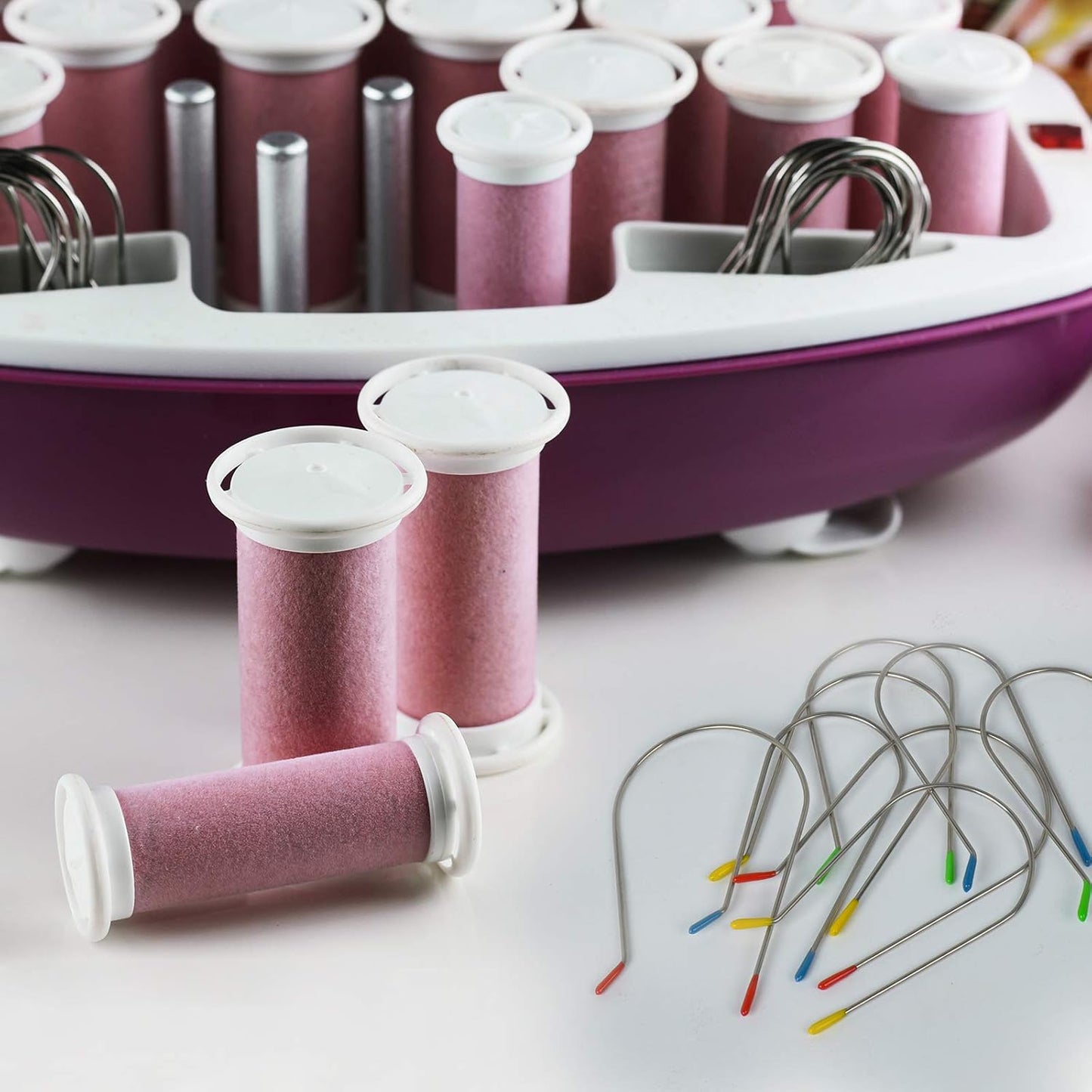 Hot Curler Clips Replacement Hot Roller Clips Rollers Securing Pins Fits 1.5 inch, 1.75 inch Hot Rollers Curlers