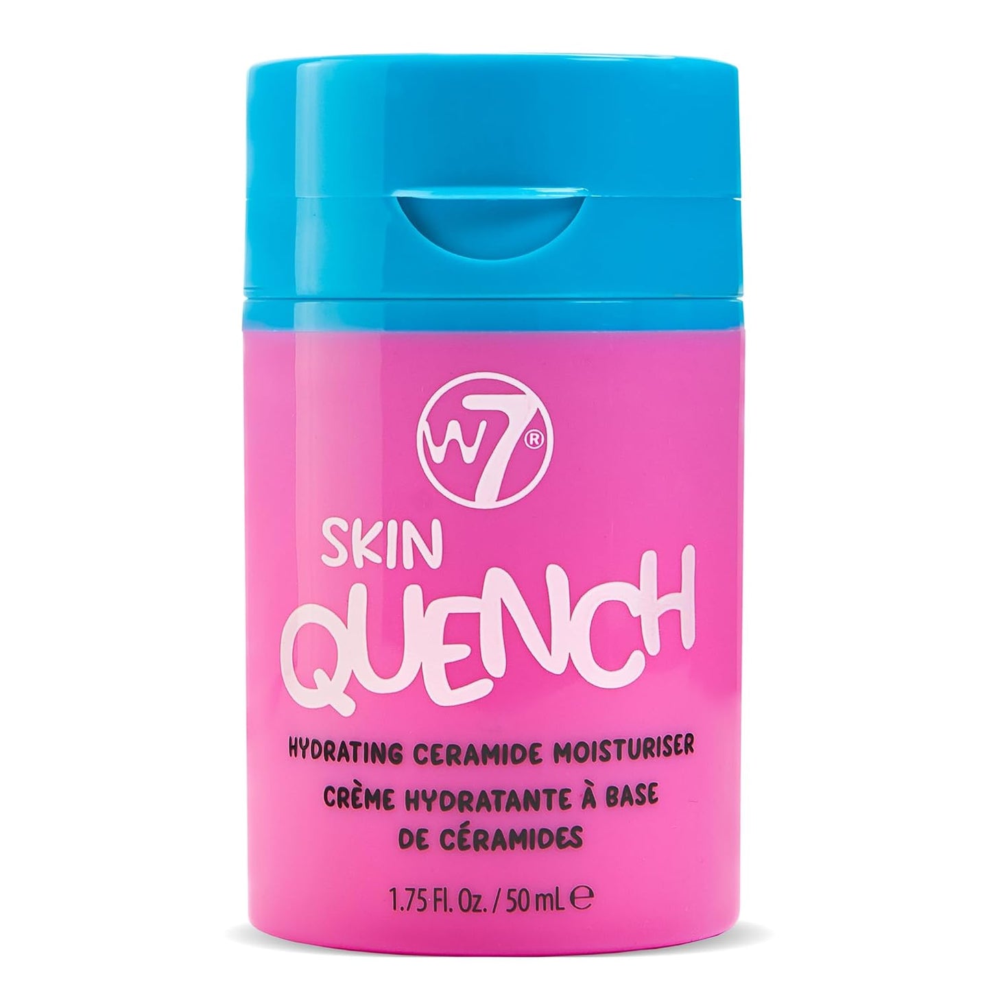 W7 Skin Quench Full Size Skincare Gift Set - Hydrating Skincare Bundle with Aloe Vera & Ceramides - Complete & Long-Lasting Moisturizing At-Home Routine