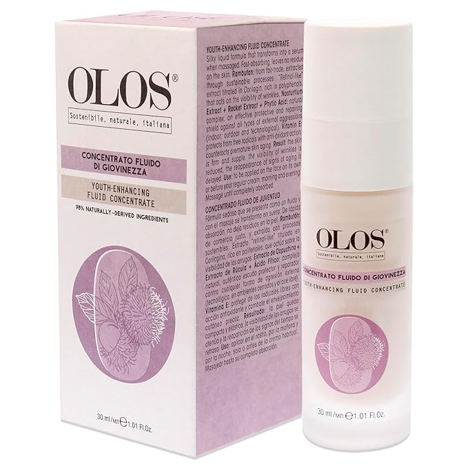 Youth-Enhancing Fluid Concentrate, 1.01 oz - Face Serum with Silky Texture - Serum for Supple Skin - Anti Aging with Vitamin E